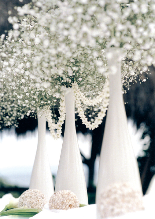 babys breath centerpieces or pair the baby 39s breath arrangement with vases