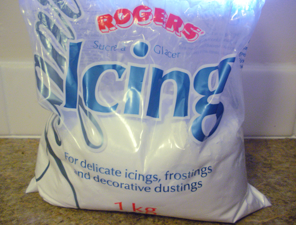 icing sugar for chocolate icing
