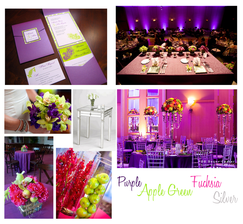 purple and apple green wedding Gorgeous non Again please notice that I 